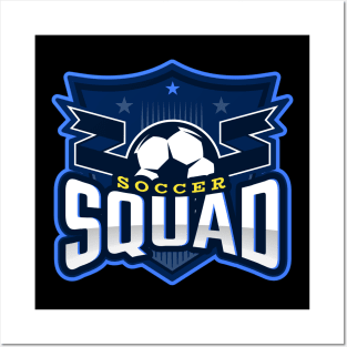 Soccer Squad Posters and Art